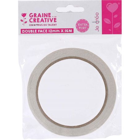 ADHESIF DOUBLE FACE 12X16M IM#1396