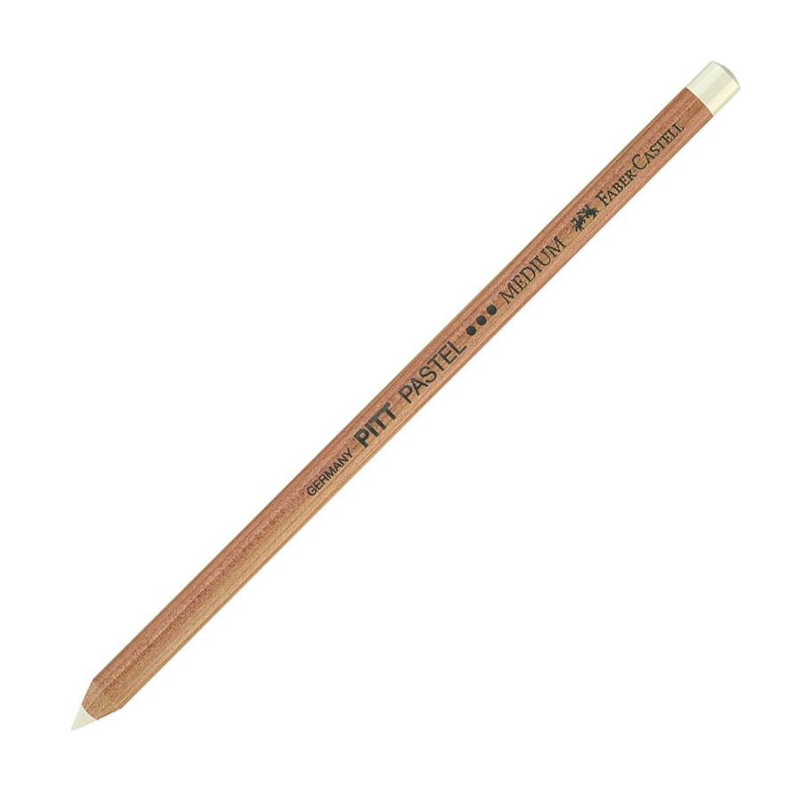 CRAYON DE COULEUR PASTEL PITT FABER-CASTELL Couleur:101 BLANCIM#13982 CRAYON DE COULEUR PASTEL PITT FABER-CASTELL Couleur:101 BLANCIM#13982
