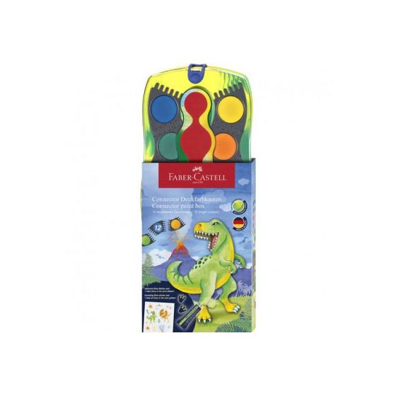 Pallette de peinture dinosaure Faber-castell Color'i