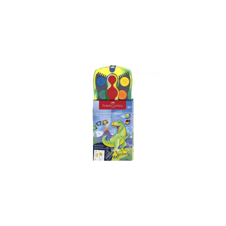 Pallette de peinture dinosaure Faber-castell Color'i