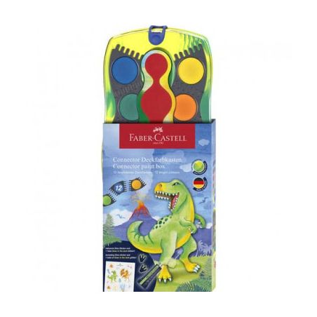 Pallette de peinture dinosaure Faber-castell Color'i