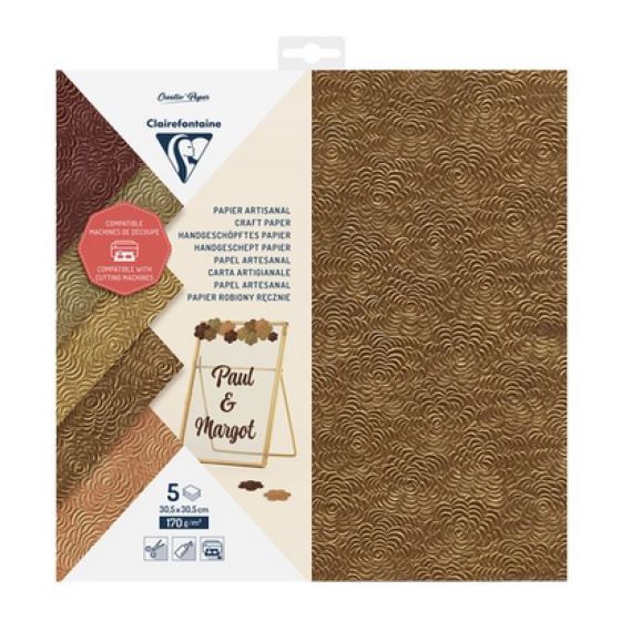 Feuilles papier artisanal Clairefontaine Color'i