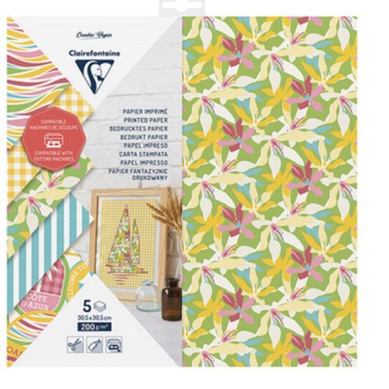 Papier imprimé Clairfontaine Color'i