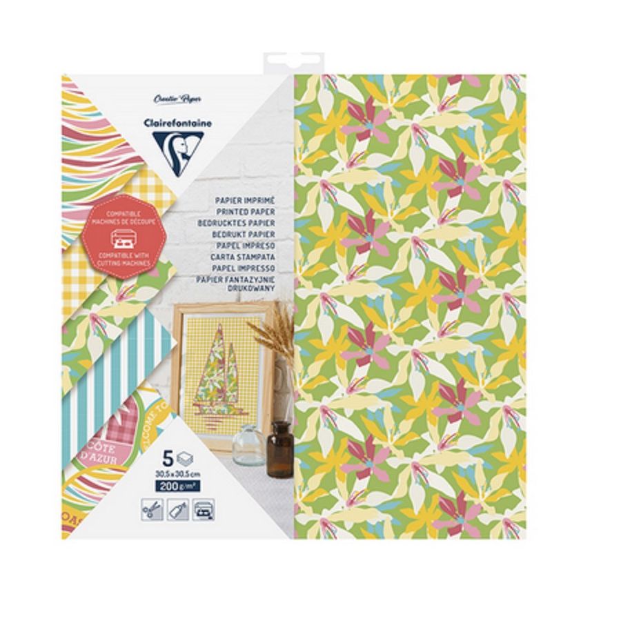 Papier imprimé Clairfontaine Color'i