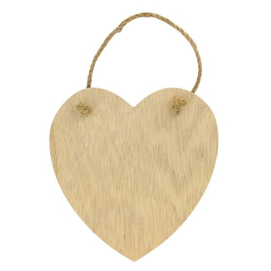 Plaque coeur à décorer Artemio Color'i