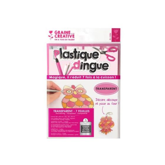  PLASTIQUE DINGUE TRANSPARENT 26 x 20CM IM#1431