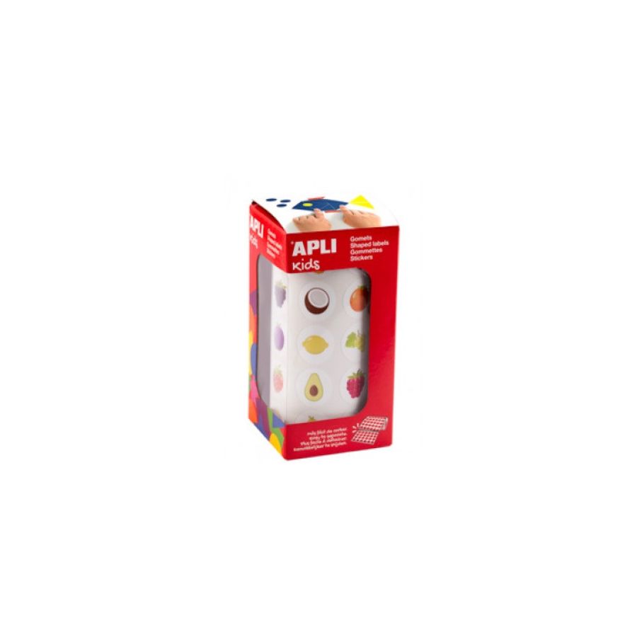 Gommettes fruits Apli Color'i