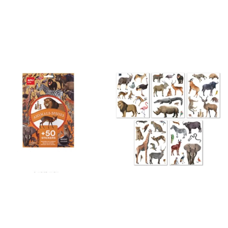 Stickers savanne Apli Color'i