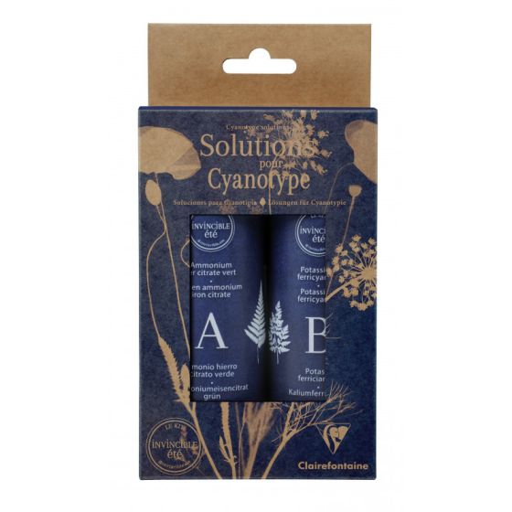 SOLUTIONS CYANOTYPE, BOÎTE DE 2 FLACONS