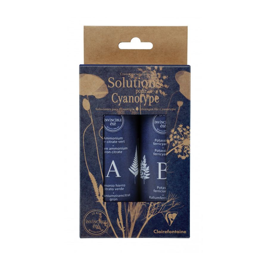 SOLUTIONS CYANOTYPE, BOÎTE DE 2 FLACONS