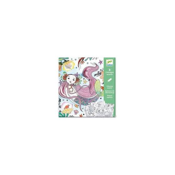 COLORIAGE SOUS L'OCEAN  
