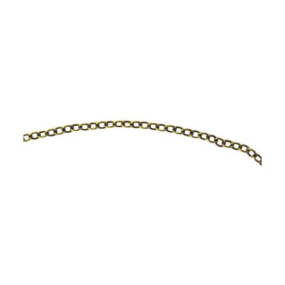 CHAINE LAITON PETIT MAILLON 2MM X 1M IM#1496