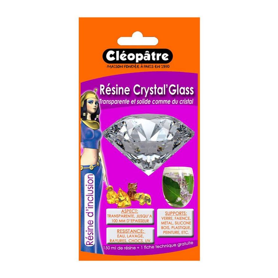 RESINE CRYSTAL GLASS 150ML RESINE CRYSTAL GLASS 150ML