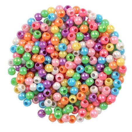 PERLES ACRYL NACREES 6MM 40G IM#1521