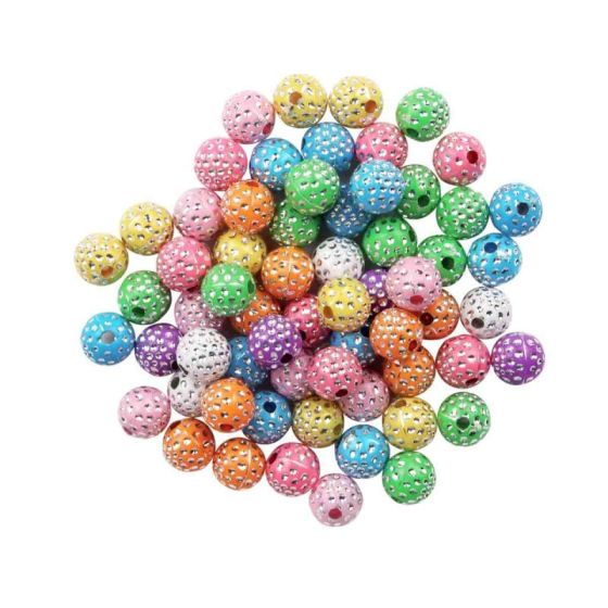 PERLES ACRYL STRASS 1CM 32G IM#1523