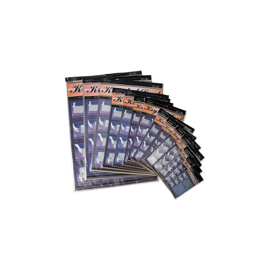 25 POCHETTES PAPIER CRISTAL 28X36CM IM#1542