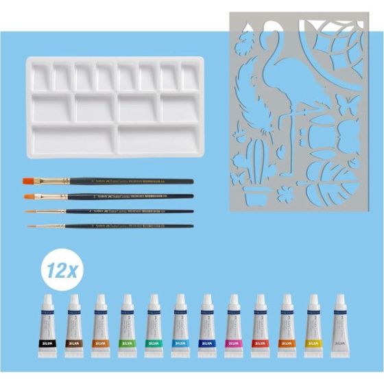 set de peinture aquarelle créative studio