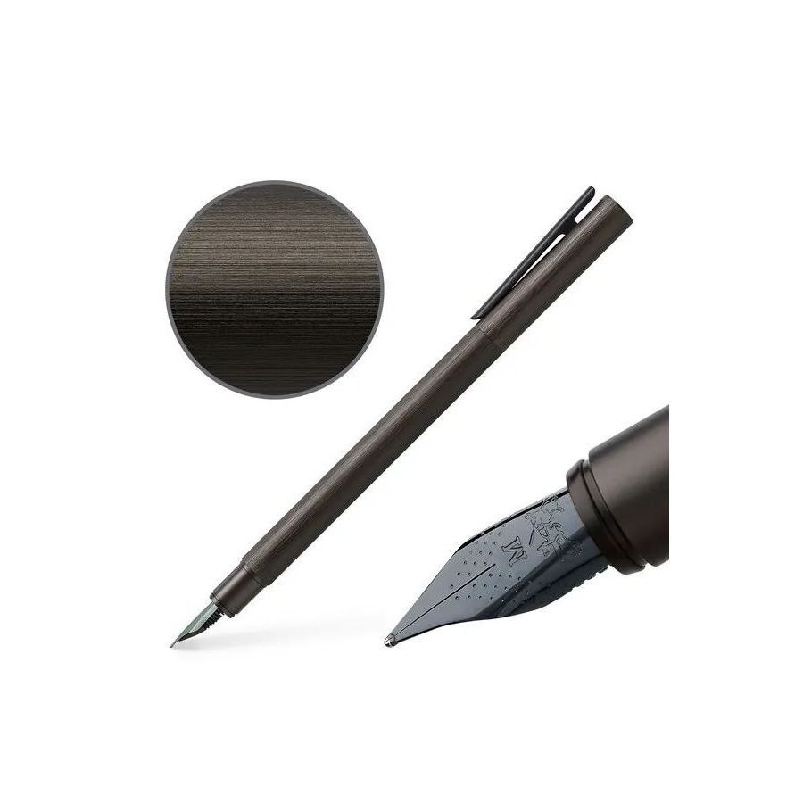 STYLO PLUME NEO SLIM FABER CASTELL NEO ALUMINIUM NOIR MAT STYLO PLUME NEO SLIM FABER CASTELL NEO ALUMINIUM NOIR MAT