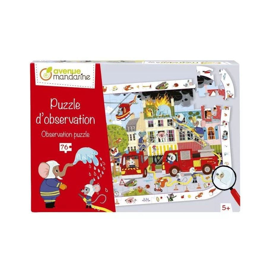 puzzle d'observation pompiers 76 pieces puzzle d'observation pompiers 76 pieces