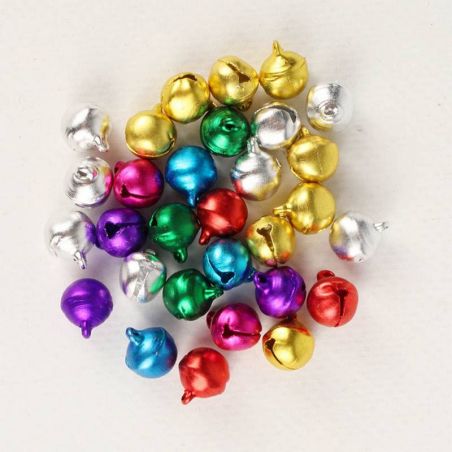 30 GRELOTS COULEURS DIAM. 1 CM IM#1565