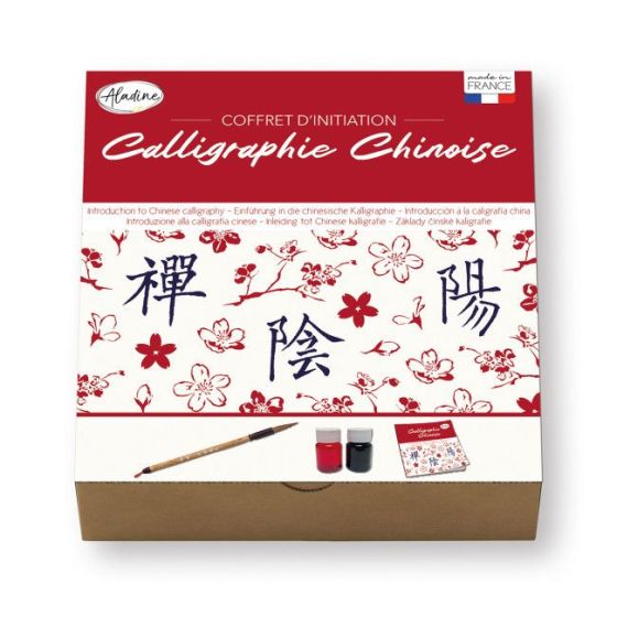 COFFRET INITIATION CALLIGRAPHIE CHINOISE