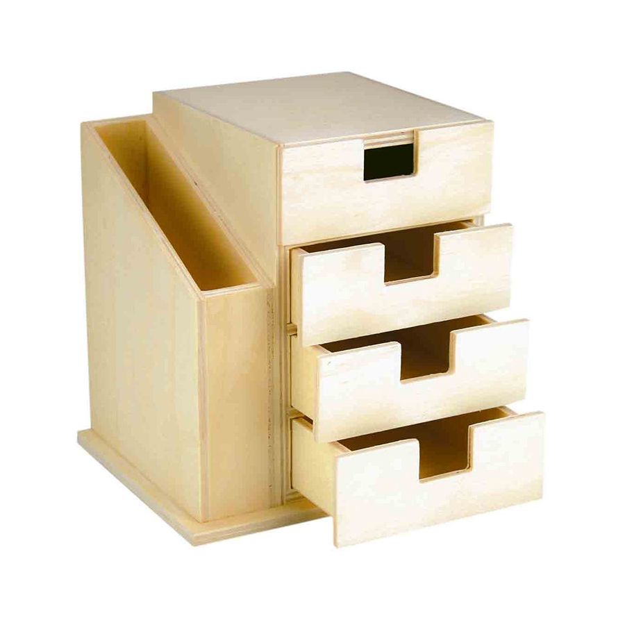 ORGANISATEUR DE BUREAU 4 TIROIRS 15X15.5X12.5CM IM#1615 ORGANISATEUR DE BUREAU 4 TIROIRS 15X15.5X12.5CM IM#1615