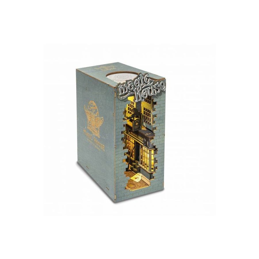 PUZZLE 3D EN BOIS SERRE LIVRES - MAGIC HOUSE