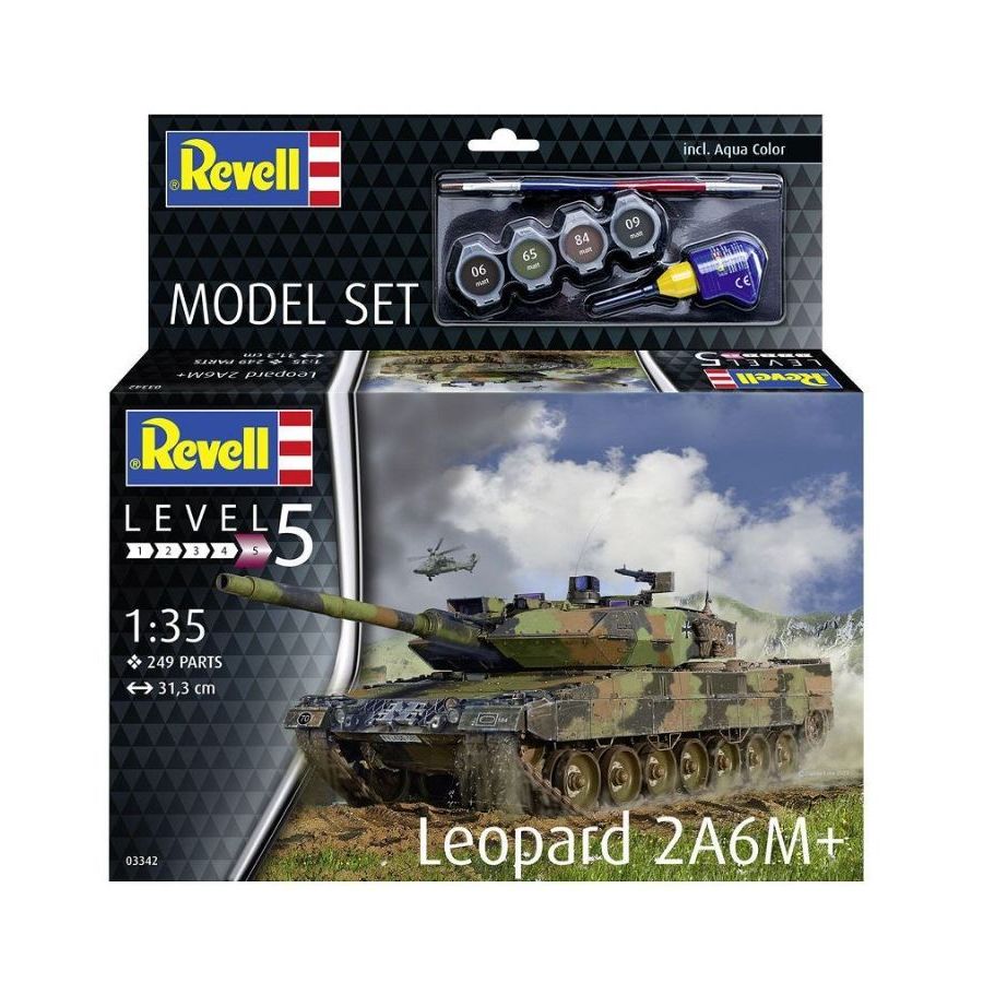 REVELL - MAQUETTE LEOPARD 2A6M+ REVELL - MAQUETTE LEOPARD 2A6M+