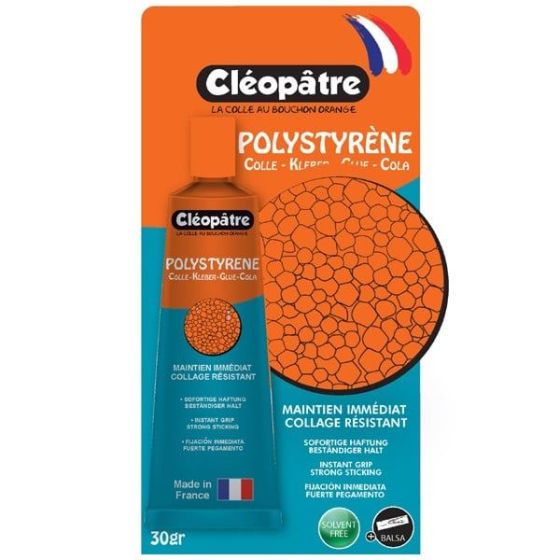 Tube Colle Polystyrene 30Gr - Cleo'Tech
