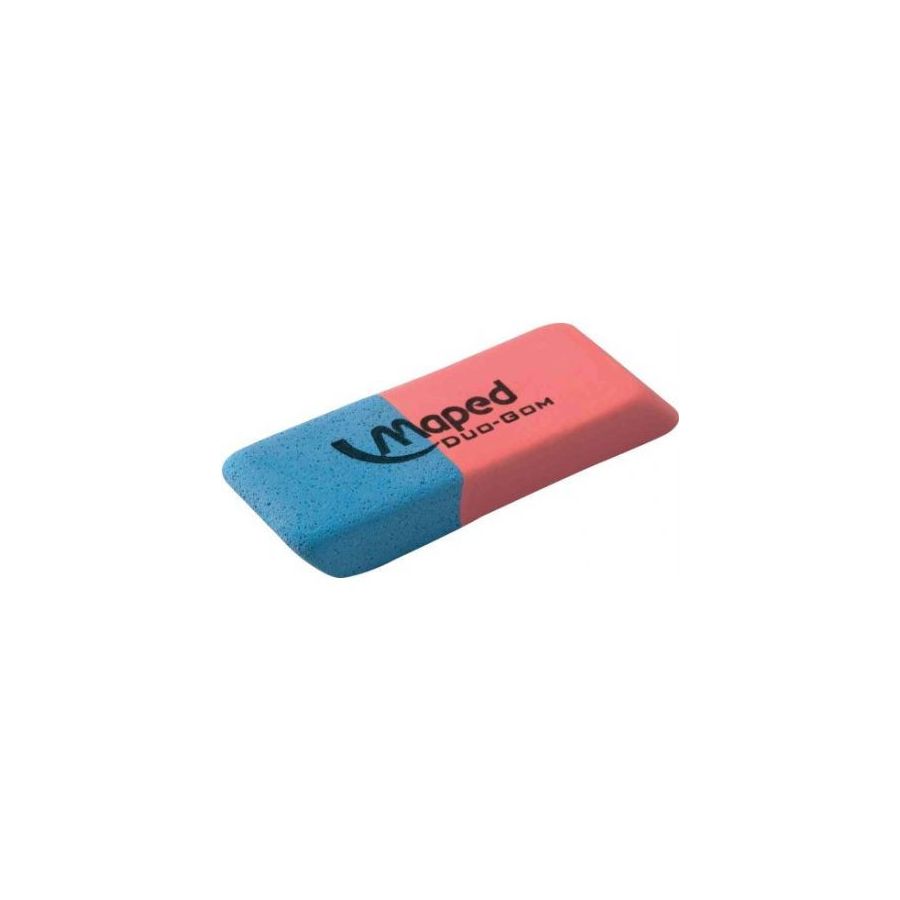 GOMME DUO ROSE BLEU