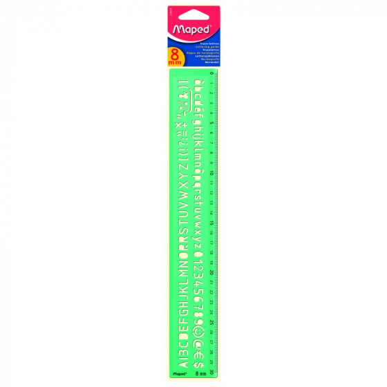 TRACE LETTRES 8MM-30CM IM#1696