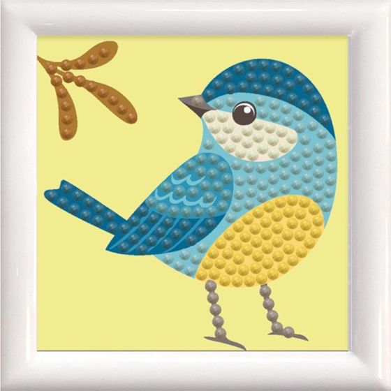 Broderie Diamond Dotz Avec Cadre Le Petit Oiseau