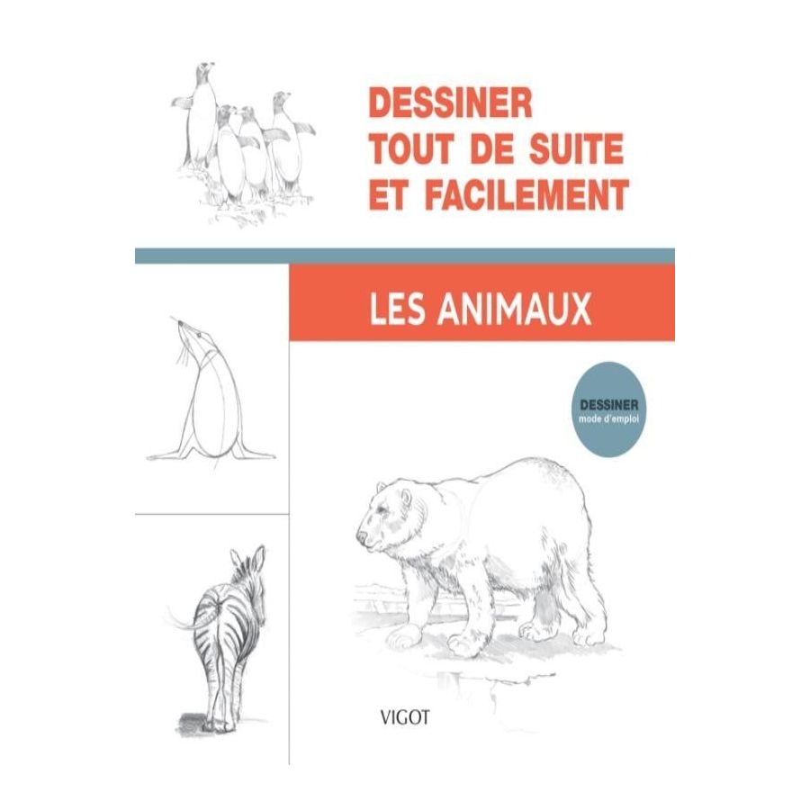 DESSINER TOUT DE SUITE ET FACILEMENT : LES ANIMAUX DESSINER TOUT DE SUITE ET FACILEMENT : LES ANIMAUX