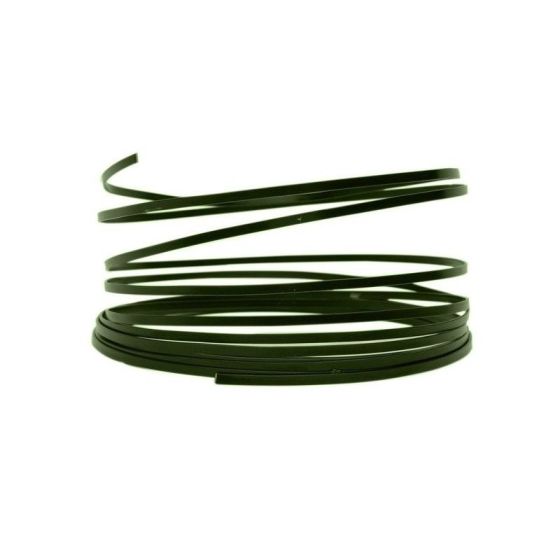 Fil En Aluminium Plat 3.5X1Mmx5M Vert