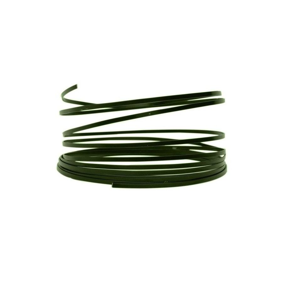 Fil En Aluminium Plat 3.5X1Mmx5M Vert