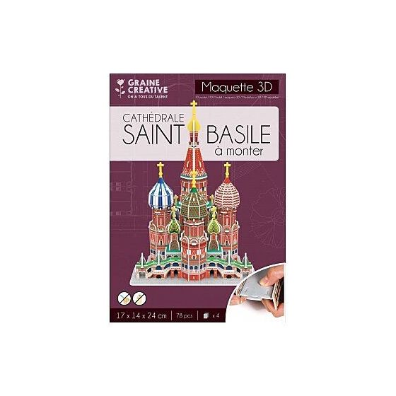PUZZLE MAQUETTE CATHEDRALE SAINT BASILE