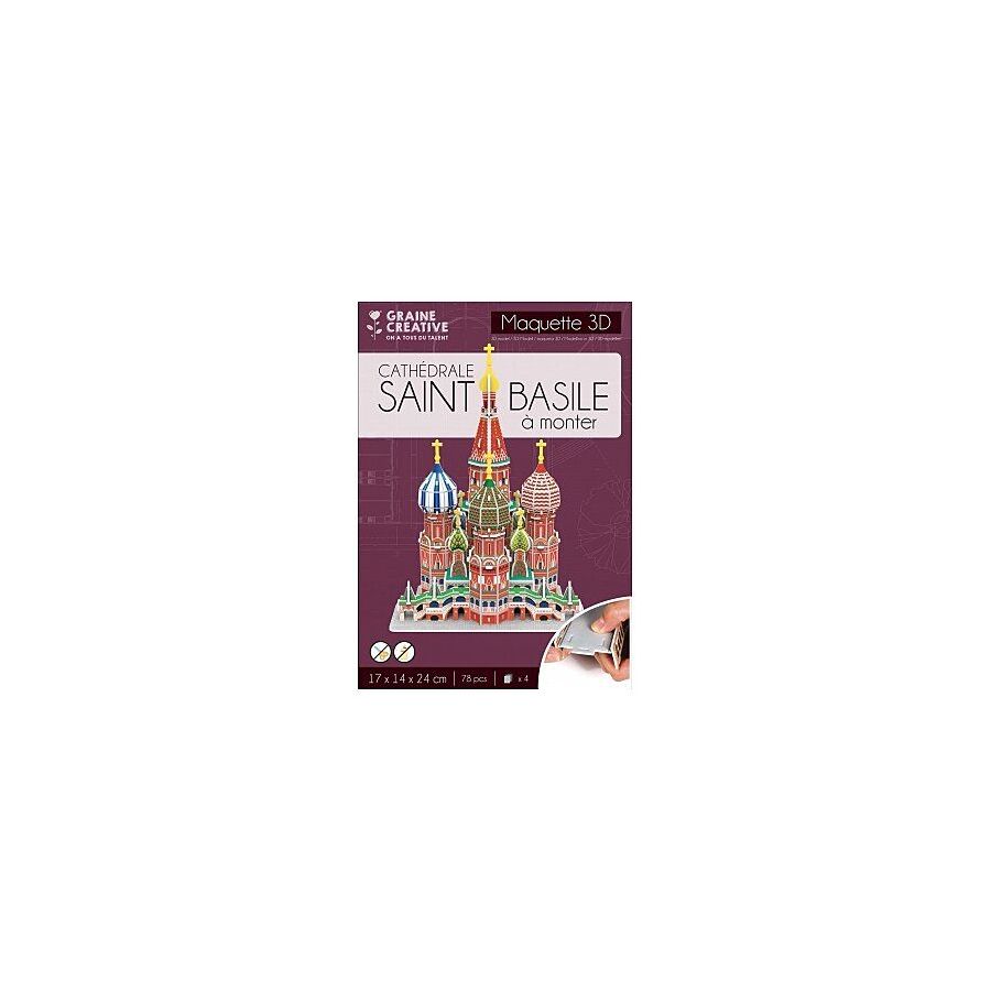 PUZZLE MAQUETTE CATHEDRALE SAINT BASILE