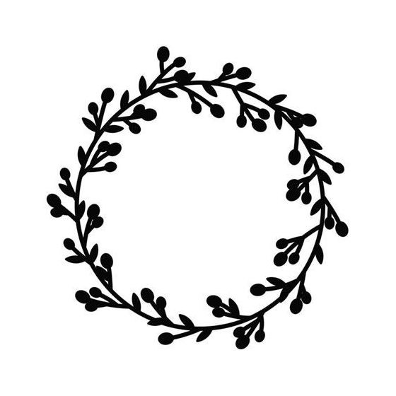 DIES MERRY CHRISTMAS COURONNE