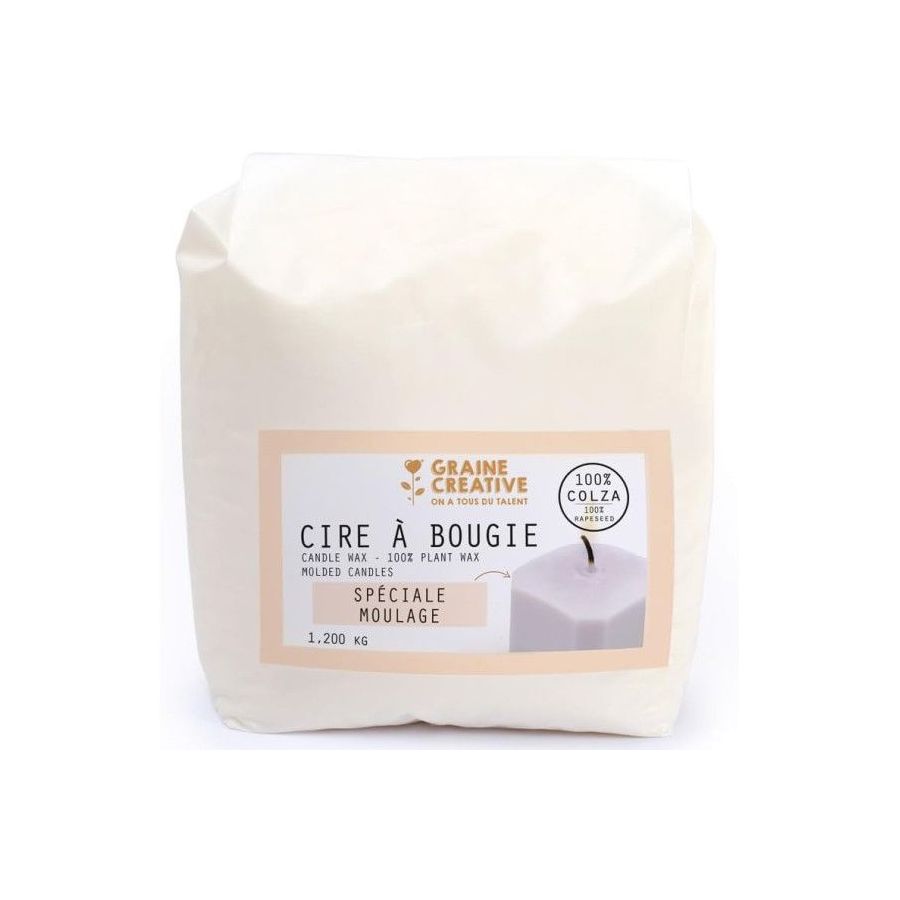 CIRE VEGETALE DE MOULAGE DE COLZA 1.2 KG CIRE VEGETALE DE MOULAGE DE COLZA 1.2 KG