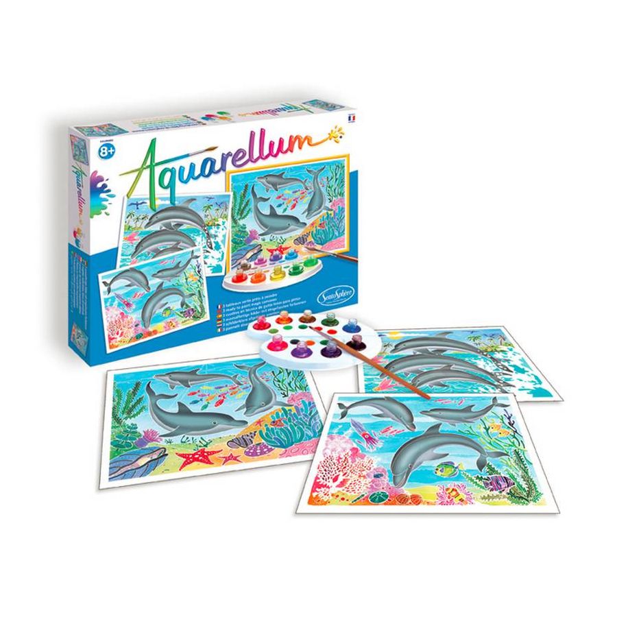 AQUARELLUM LES DAUPHINS AQUARELLUM LES DAUPHINS