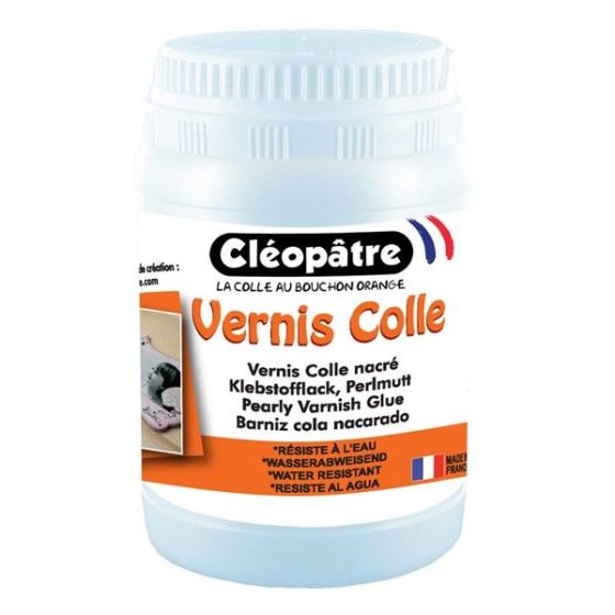 VERNIS COLLE NACRE 250G CLEOPATRE