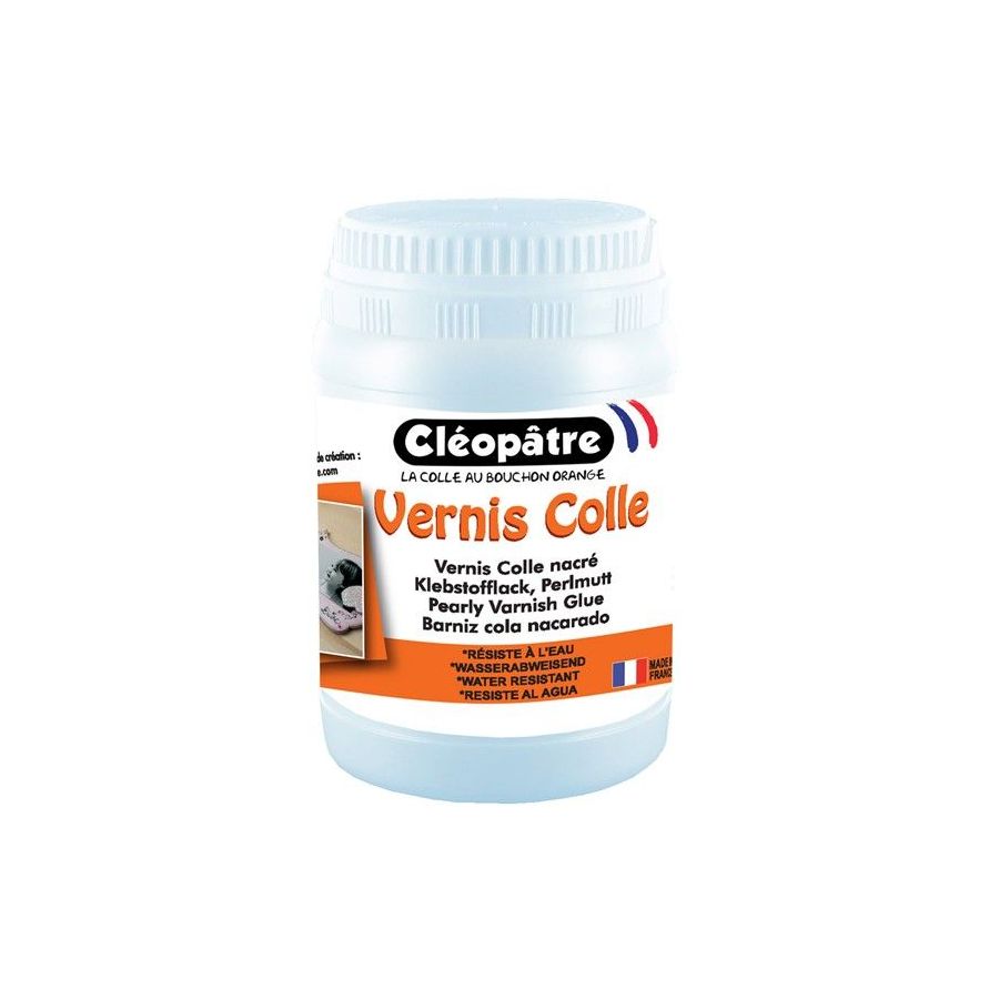 VERNIS COLLE NACRE 250G CLEOPATRE VERNIS COLLE NACRE 250G CLEOPATRE