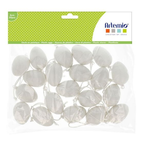 Sachet 20 Oeufs 4Cm Artemio