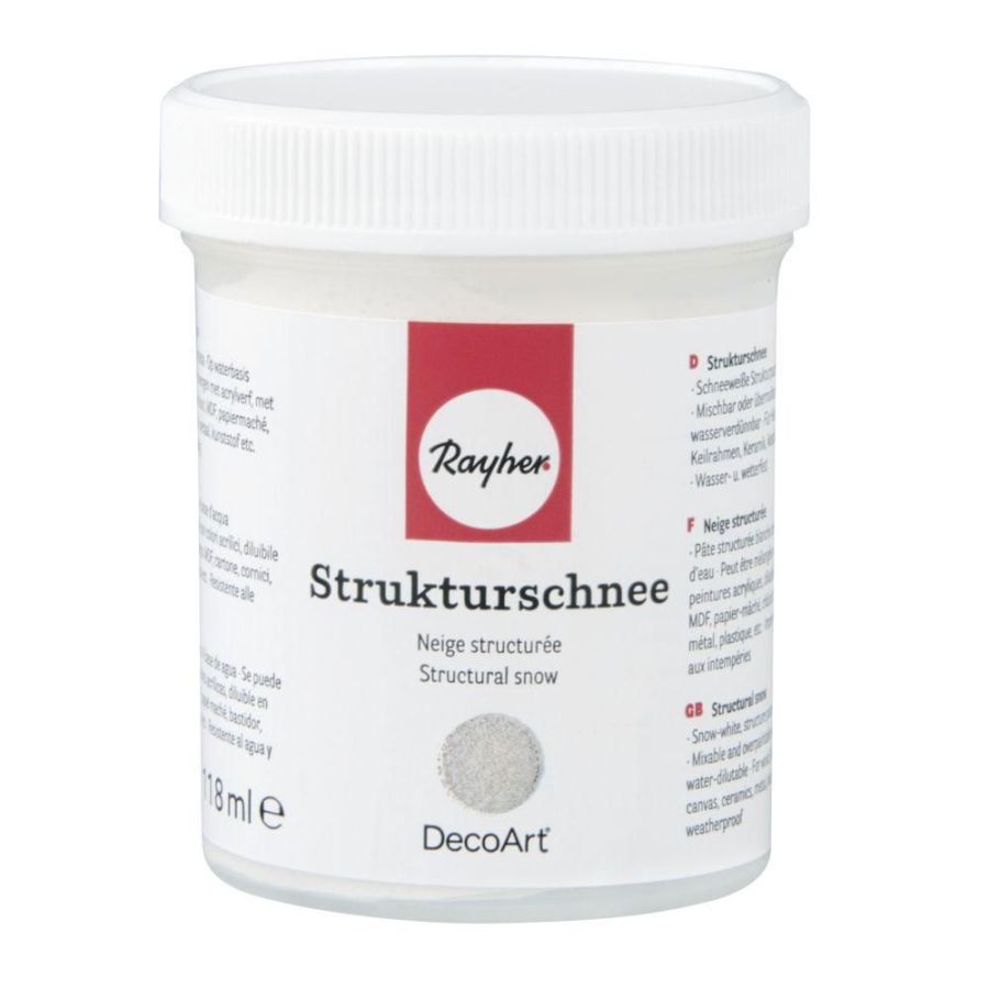 NEIGE STRUCTUREE BOITE 118ML RAYHER