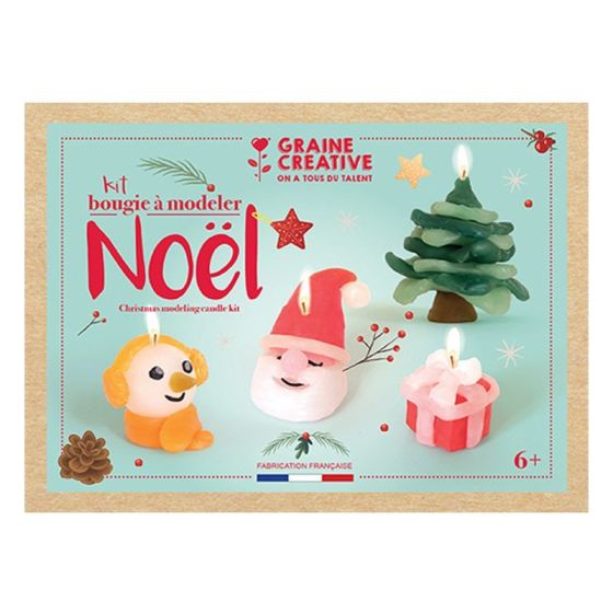 KIT BOUGIE A MODELER NOEL