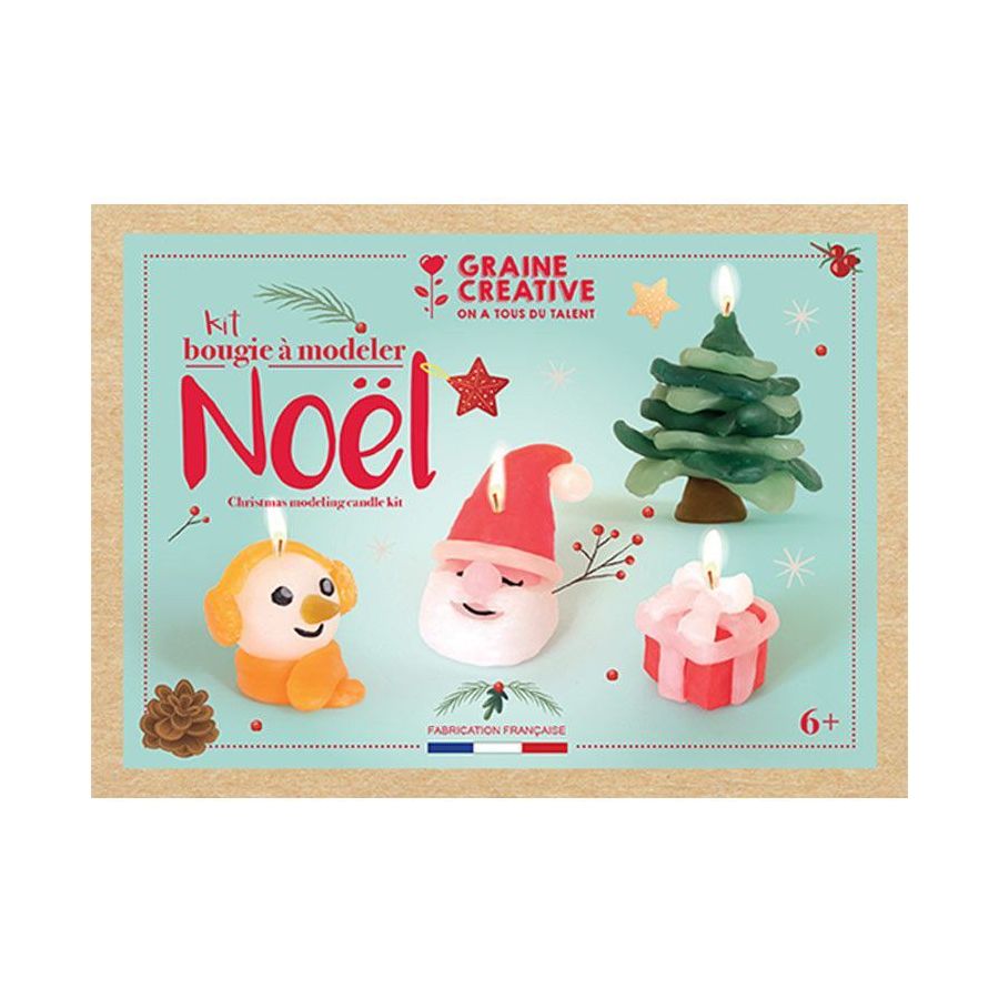 KIT BOUGIE A MODELER NOEL