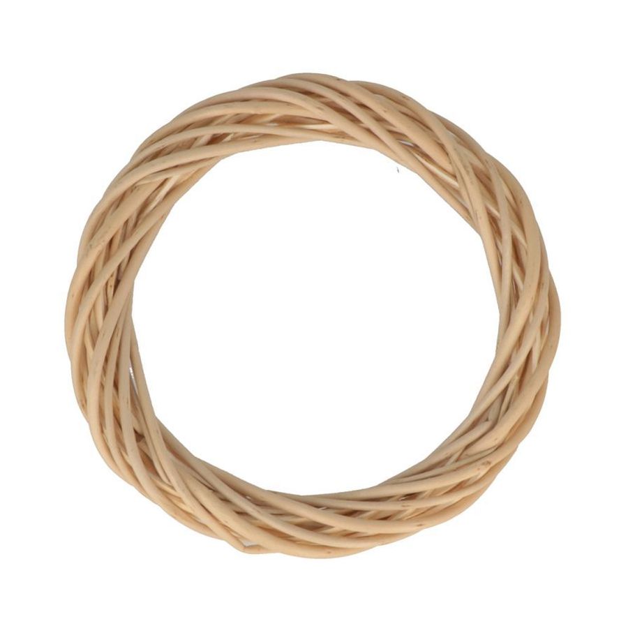 COURONNE EN OSIER 15 CM ARTEMIO