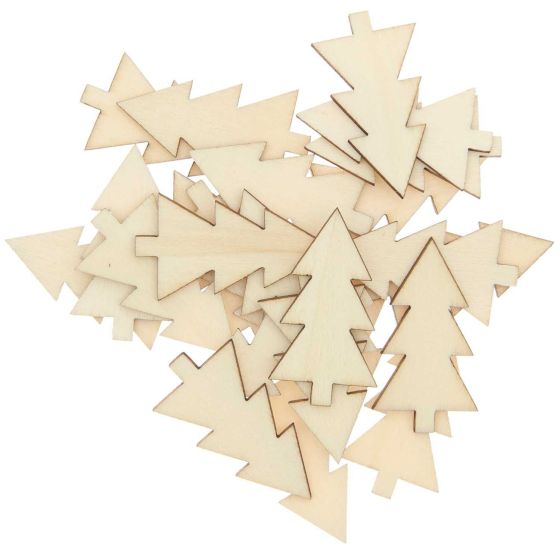 SAPIN EN BOIS NATUREL 36 PIECES RICO DESIGN