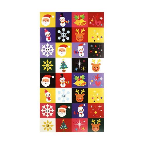 CARNET DE GOMMETTES NOEL COLORE 160 PIECES