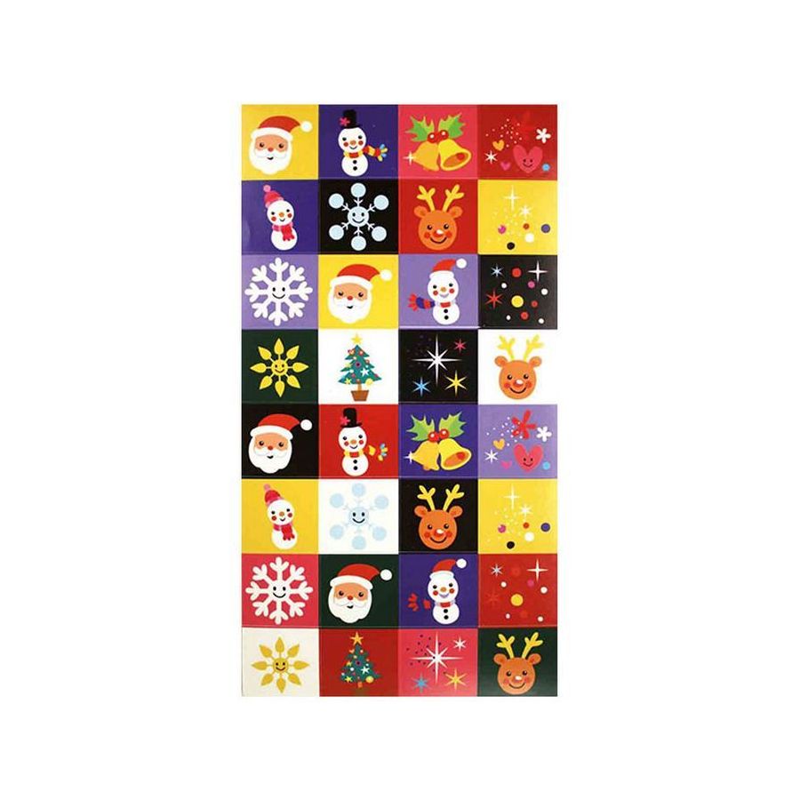CARNET DE GOMMETTES NOEL COLORE 160 PIECES
